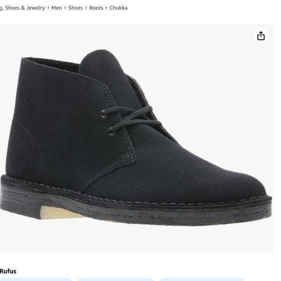 Men's Clarks Originals Desert Boot - Picture 1 of 8